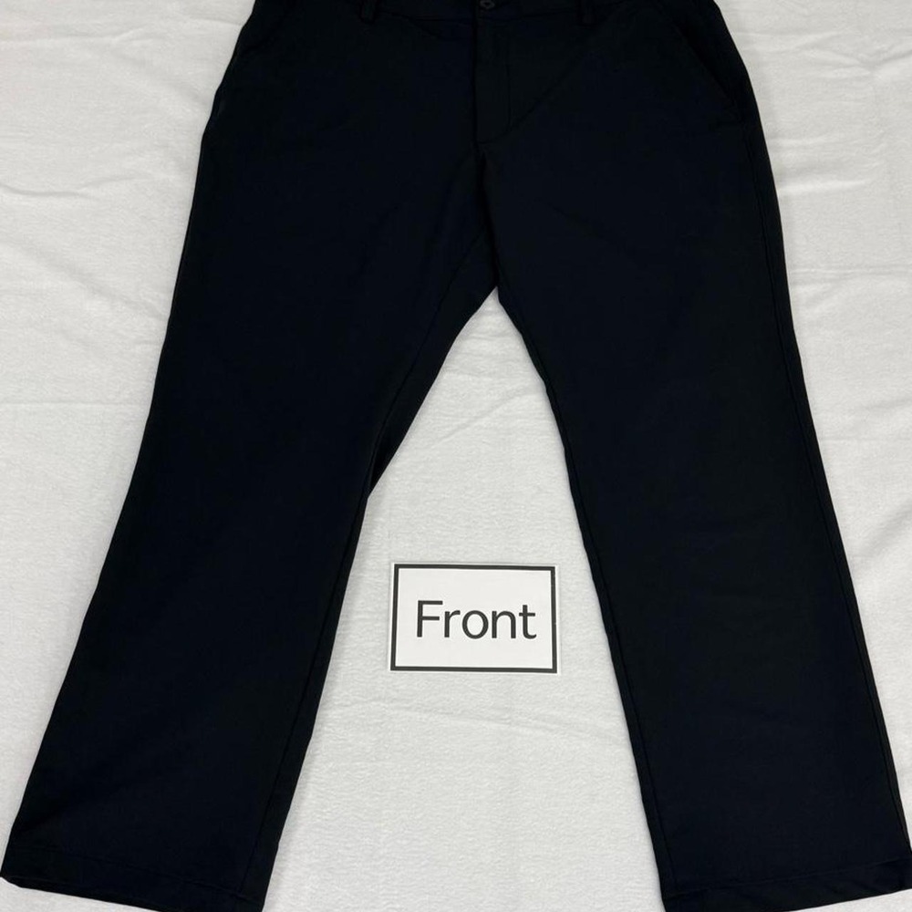 Under Armour Mens Performance Golf Pants Black Size 38/30 Athletic Trousers